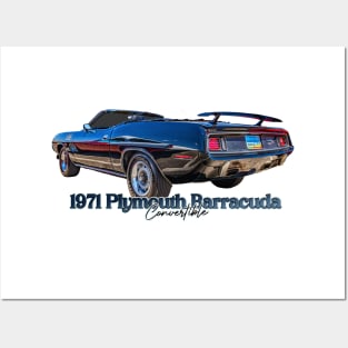 1971 Plymouth Barracuda Convertible Posters and Art